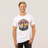 Funny Teacher Classroom Design トライブレンドTシャツ (正面全面)