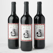 Funny Teacher Gift Wine Label - Christmas Gift ワインラベル (ボトル)