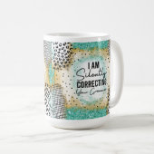 Funny Teacher Grammar Mug,  コーヒーマグカップ (正面右)