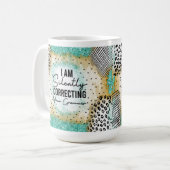 Funny Teacher Grammar Mug,  コーヒーマグカップ (正面左)