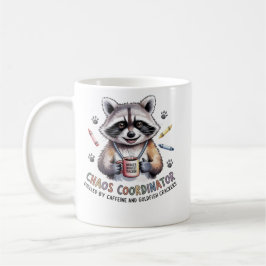  Funny Teacher Mug Chaos Coordinator Gift for Wome コーヒーマグカップ