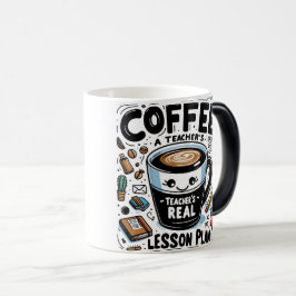 Funny Teacher’s Real Lesson Plan Coffee Mug モーフィングマグカップ