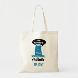 Funny Teacher Tote Bags - Blue Grateful Grater トートバッグ