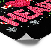 Funny Teacher Xmas My Students Stole My Heart Chri ポスター (角)