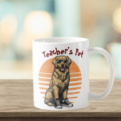  Funny Teacher's Pet Orange/ Retriever Personalize コーヒーマグカップ