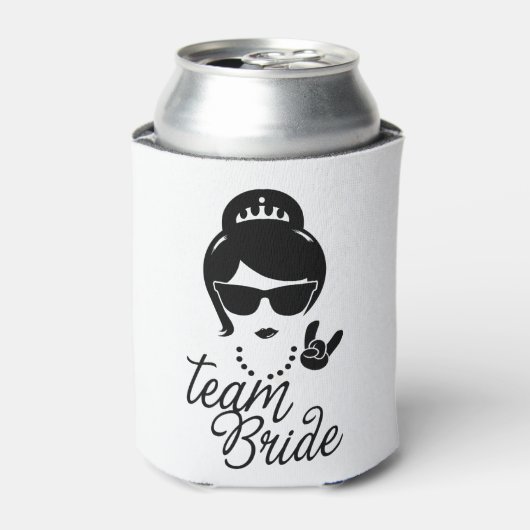 Funny Team Bride Gift for Bachelorette Party 缶クーラー (缶正面)