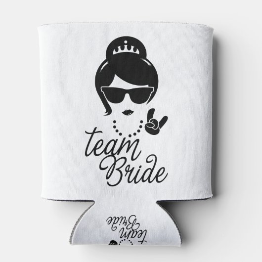 Funny Team Bride Gift for Bachelorette Party 缶クーラー (裏面)