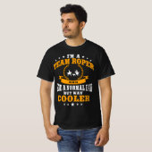 Funny Team Roper Dad Rodeo Western Horse Roping Me Tシャツ (正面フル)