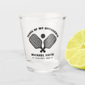 Funny Tears of My Pickleball Opponents ショットグラス (正面)