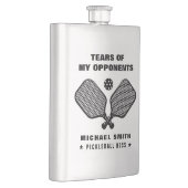 Funny Tears of My Pickleball Opponents フラスク (右)