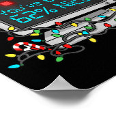 Funny Tech Christmas Geek Ai Holiday Humor Nerd Sh ポスター (角)