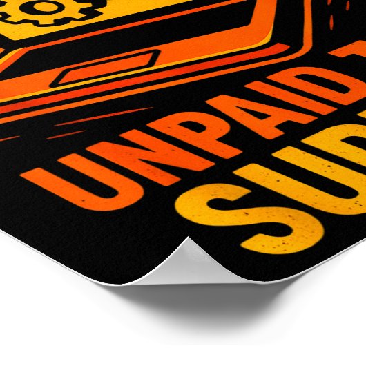 Funny Tech Guy Suprt Computer Geek Nerd Engineer G ポスター (角)