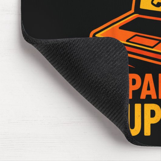 Funny Tech Guy Suprt Computer Geek Nerd Engineer G マウスパッド (コーナー)