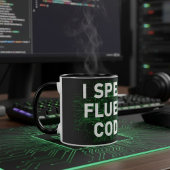  Funny Tech Quote Two-Tone Mug マグカップ