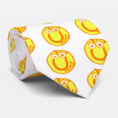 Funny tennis ball face ネクタイ (ロール)