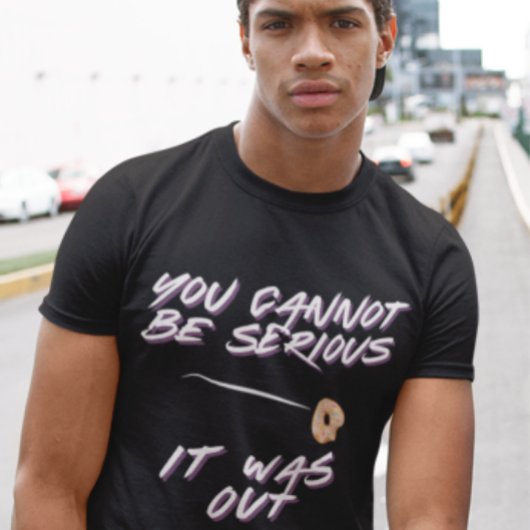Funny Tennis Donut - You Cannot Be Serious T-Shirt Tシャツ