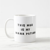 Funny Text Gamer Coffee Mug コーヒーマグカップ (左)