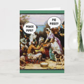 Funny Thanksgiving シーズンカード (正面)