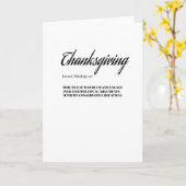 Funny Thanksgiving Conservative Relatives Family カード (黄色い花)