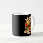 Funny Thanksgiving Dad Tax Skeleton Turkey Day Foo コーヒーマグカップ (正面右)