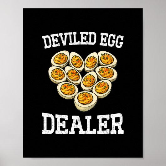 Funny Thanksgiving Deviled Egg Dealer You Know Why ポスター (正面)