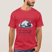Funny Thanksgiving dinner shirt Tシャツ (正面)