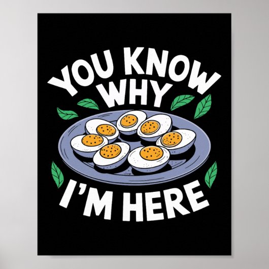 Funny Thanksgiving Dinner You Know Why I'm Here Re ポスター (正面)