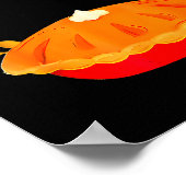 Funny Thanksgiving Go Ahead Bake My Day Men Women  ポスター (角)