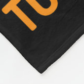 Funny Thanksgiving Guess What Turkey Butt フリースブランケット (角)