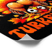 Funny Thanksgiving Guess What Turkey Butt Couples  ポスター (角)