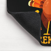 Funny Thanksgiving Guess What Turkey Butt For Boys マウスパッド (コーナー)