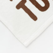 Funny Thanksgiving Kids Joke Meme Guess What Turke フリースブランケット (角)