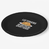 Funny Thanksgiving Outfit Leftovers Are For Quitte ペーパープレート (アングル)