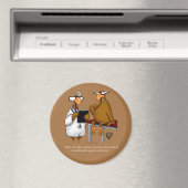 Funny Thanksgiving Refrigerator Magnet マグネット (インサイチュ (食洗機))