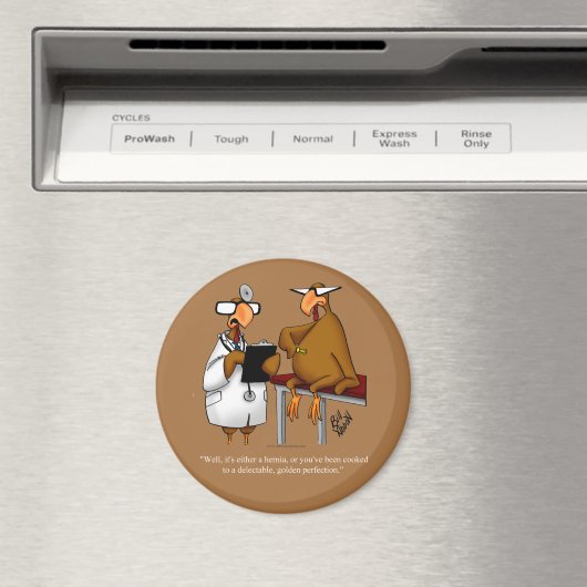 Funny Thanksgiving Refrigerator Magnet マグネット (インサイチュ (食洗機))