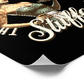 Funny Thanksgiving Retro N Up Inappropriate Stuffe ポスター (角)