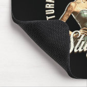 Funny Thanksgiving Retro N Up Inappropriate Stuffe マウスパッド (コーナー)