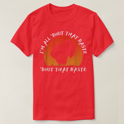 Funny Thanksgiving Rock N Roll Turkey Day 'Bout Th Tシャツ (デザイン正面)