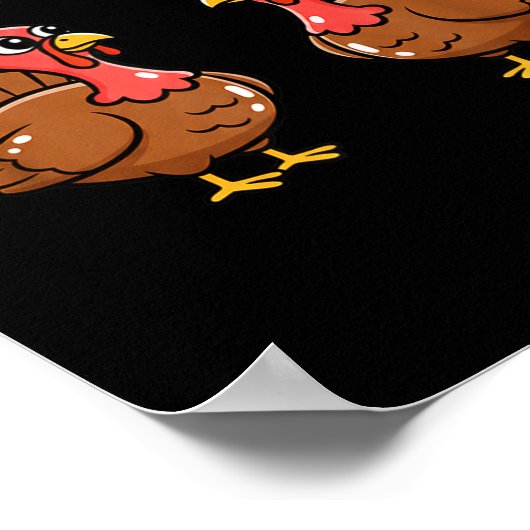 Funny Thanksgiving Turkey Design - What Are You Th ポスター (角)