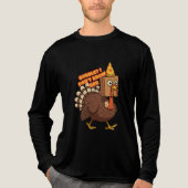 Funny Thanksgiving Turkey Shirt – Gobble I Don’t K トライブレンドTシャツ (正面)