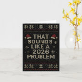 Funny That Sounds Like A 2026 Problem Hr Office Ug カード (黄色い花)