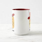 Funny The Big Cheese 10-Gallon Cowboy Hat Boss マグカップ (中央)