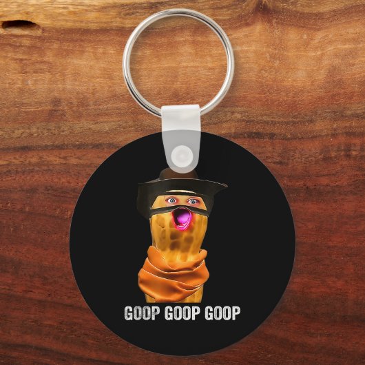 Funny The Burnt Peanut Goop Bungulator  キーホルダー (正面)