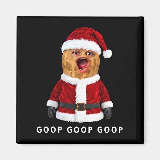 Funny The Burnt Peanut Goop Bungulator Christmas  マグネット (正面)