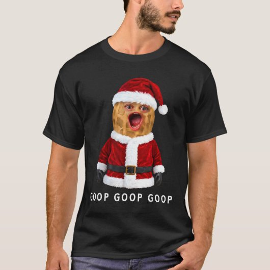 Funny The Burnt Peanut Goop Bungulator Christmas  Tシャツ (正面)