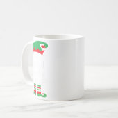 Funny The Siled Rotten Elf Shirt Christmas Matchin コーヒーマグカップ (正面左)