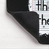 Funny Their There They Are Book English Grammar Te マウスパッド (コーナー)