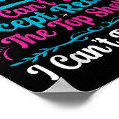 Funny There Is Nothing I Can't Do Except Reach The ポスター (角)