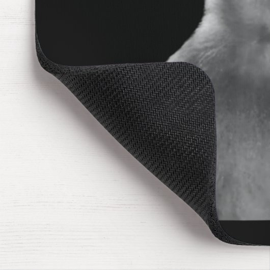 Funny Thinking Monkey Meme Curious Ape Brainrot マウスパッド (コーナー)