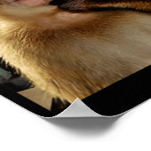 Funny Thinking Monkey Meme Curious Ape Brainrot Gi ポスター (角)